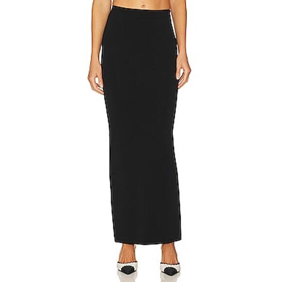 L'Academie 'Jalea' Black Maxi Knit Skirt Size XS - Picture 1 of 4